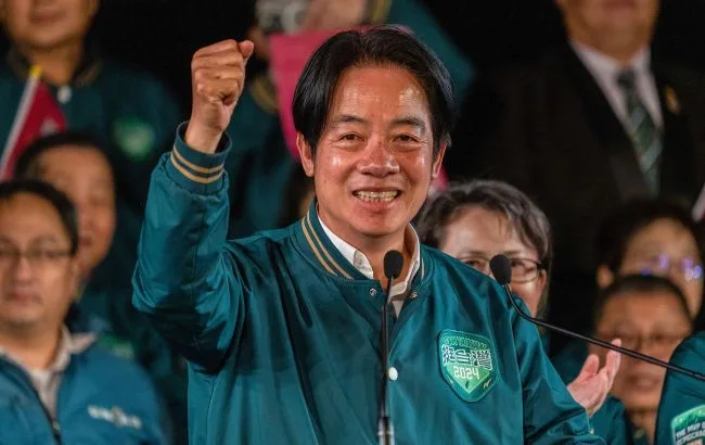 Вибори в Тайвані: Лай Чінг-те, кандидат у президенти від Демократичної прогресивної партії (фото: Getty Images)