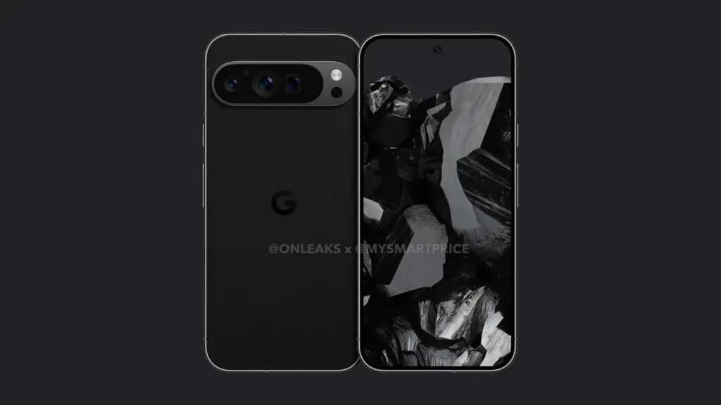 Google Pixel 9 Pro (Фото OnLeaks/MySmartPrice)