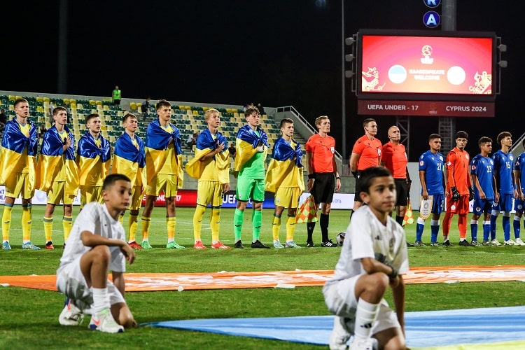 Збірна України U-17 перемогла Кіпр