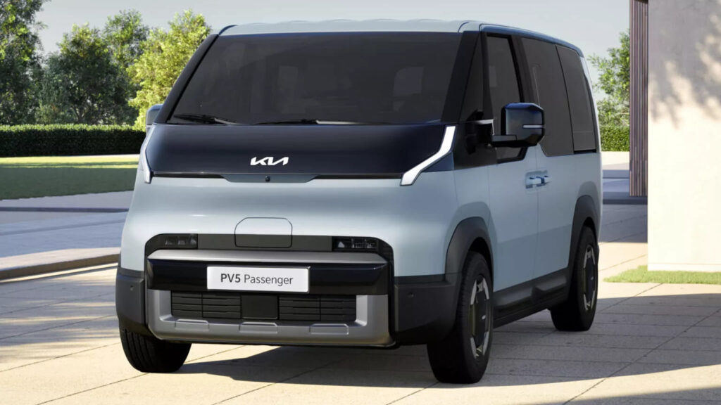 Kia PV5 – новий електрофургон з кількома конфігураціями (фото: google)