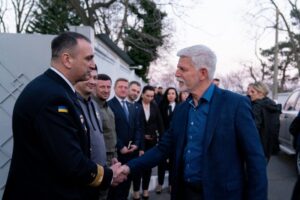 Президент Чехії Петр Павел у прифронтовій Одесі (фото: google)