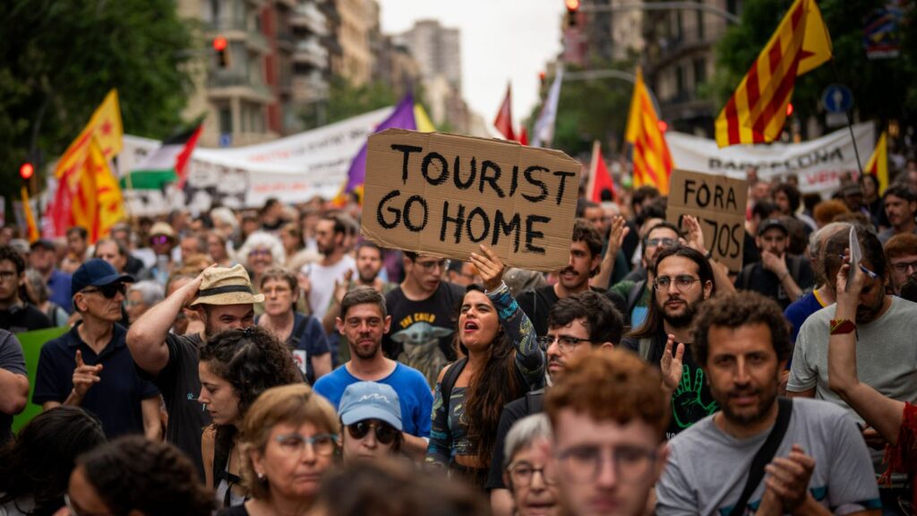 Many Spaniards blame short-term rentals on platforms like Airbnb for worsening housing shortages