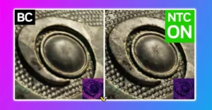 NVIDIA скорочує потребу у відеопам’яті на 85%: нейронне стиснення текстур із 6,5 ГБ до 970 МБ